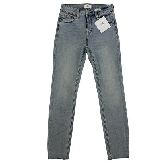 NWT PISTOLA Arielle Skinny Scissor Cut Hem Jeans 26P No Pressure Wash P6730MTW - Picture 1 of 13